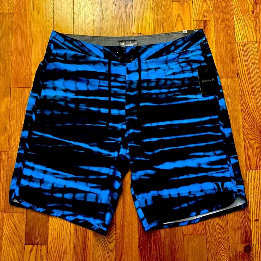 Mens 34 Hurley Swim Trunks